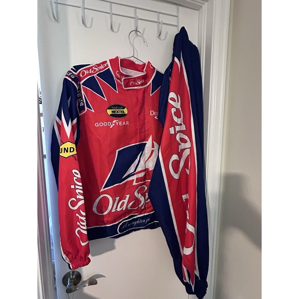 Cal Naughton Jr NASCAR Jacket & Pants Costume TALLADEGA NIGHTS Small